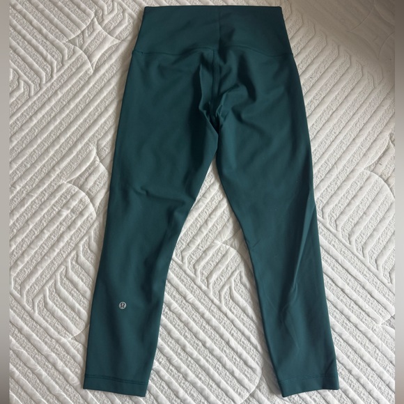 lululemon Wunder Train Leggings in Storm Teal - Picture 2 of 6
